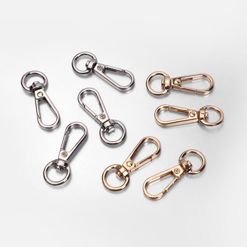 Lobster Clasp Silver - 2Pcs Swivel Lobster Claw Clasps Gold