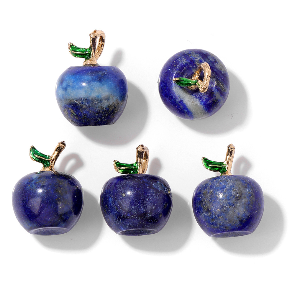 5PCS/lot Lapis Lazuli Stone Pe - Jewelry Making Gemstones ulasan dan harga