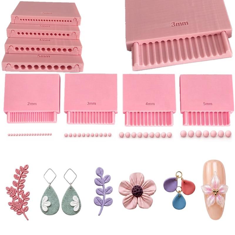 Polymer Clay Bead Roller Templ - Jewelry Making Board ulasan dan harga