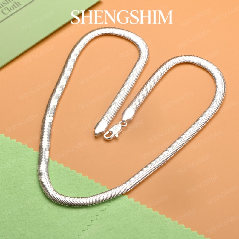 SHENGSHIM 925 Sterling Silver  - Lobster Clasp Silver ulasan dan harga