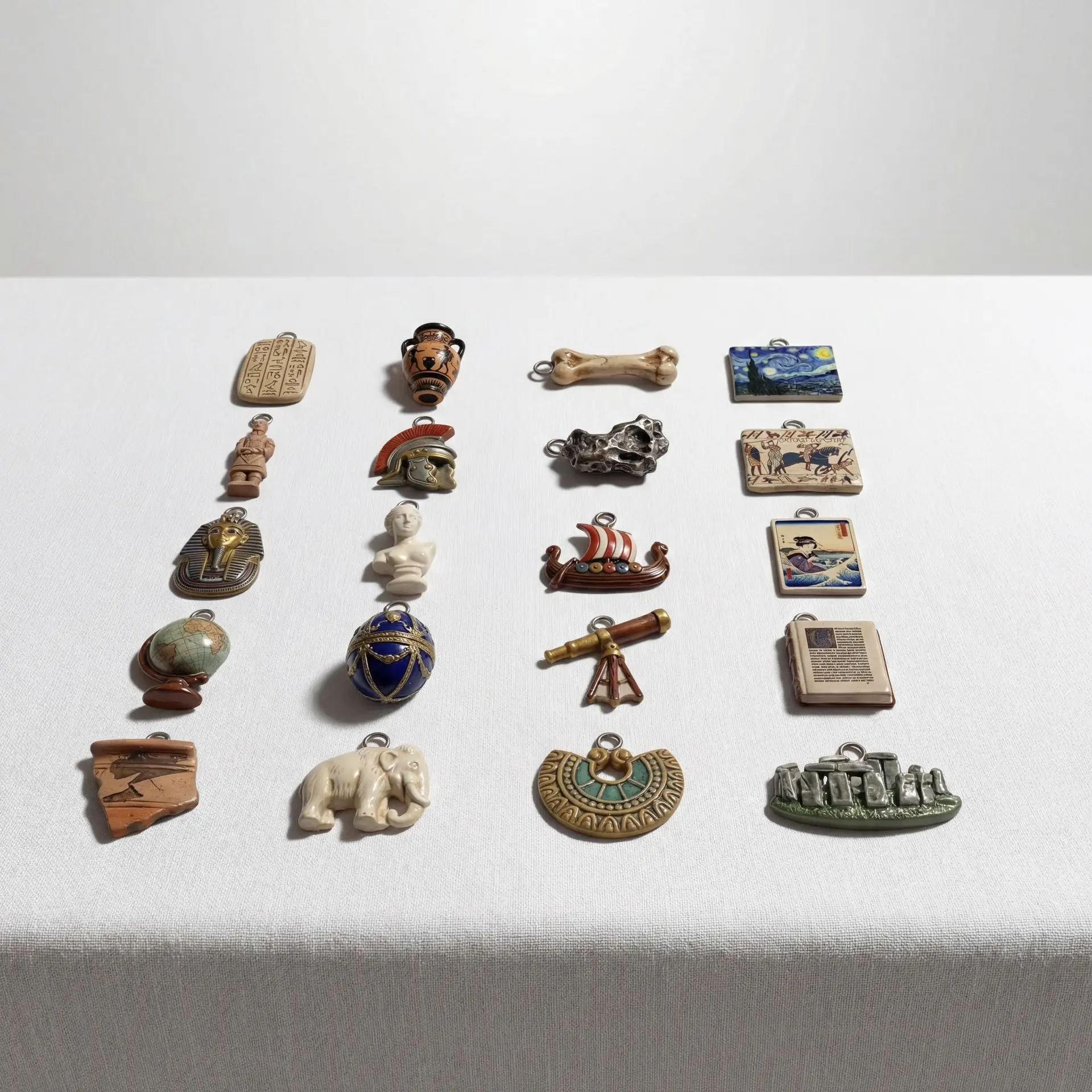 Mini World History Antique Fig - Jewelry Making History ulasan dan harga