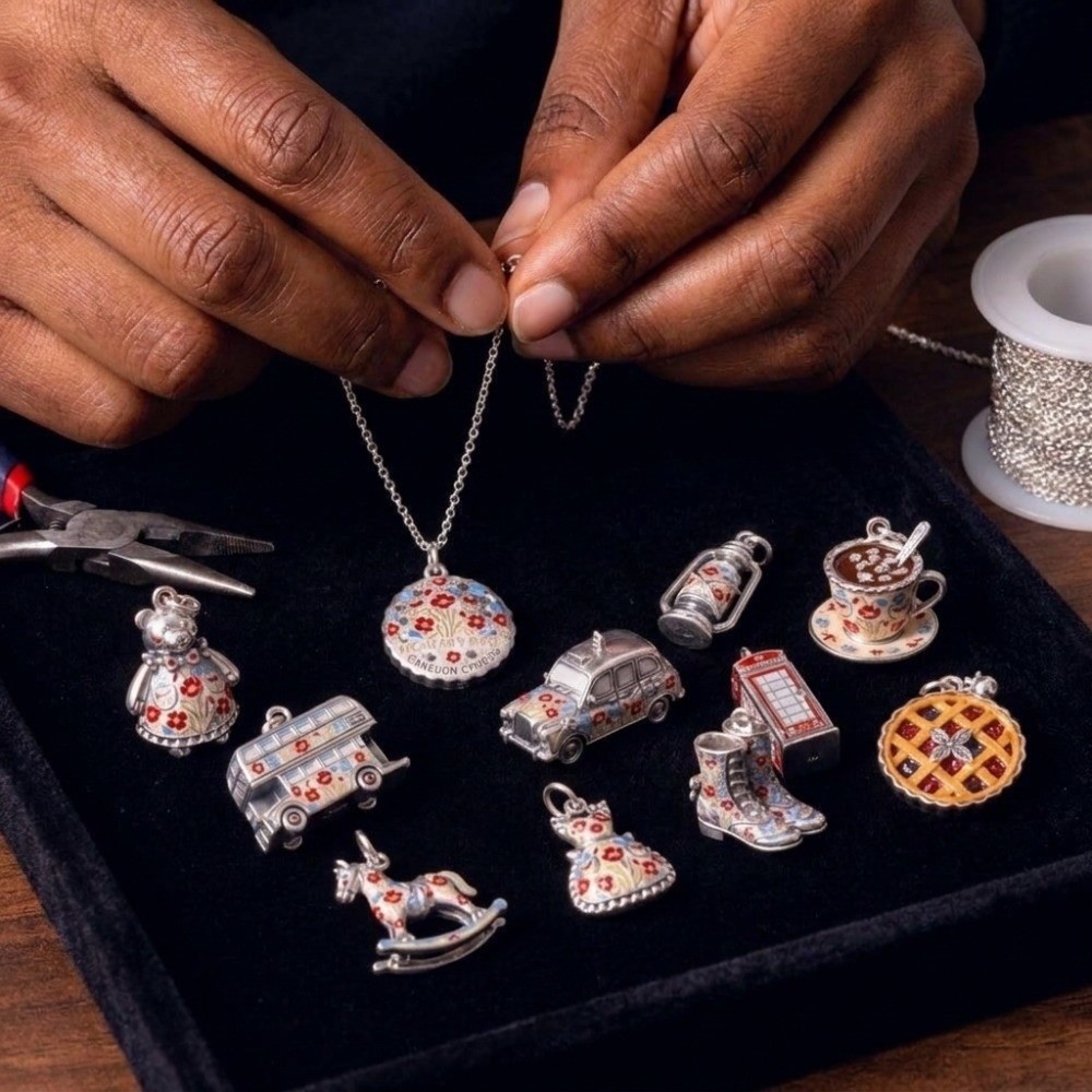 Cute Stainless Steel Cartoon P - Jewelry Making London ulasan dan harga