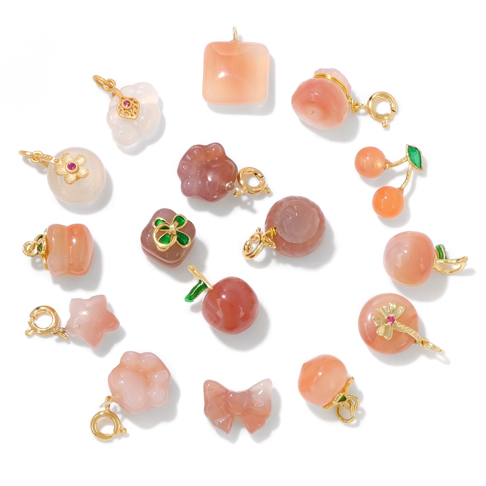2Pcs Natural Stone Gems Agates - Jewelry Making Gemstones ulasan dan harga