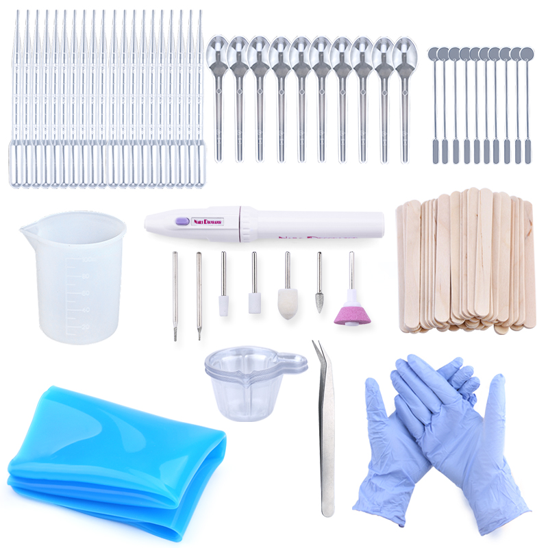 Epoxy Resin Tools Set Resin Mo - Jewelry Making Drill ulasan dan harga