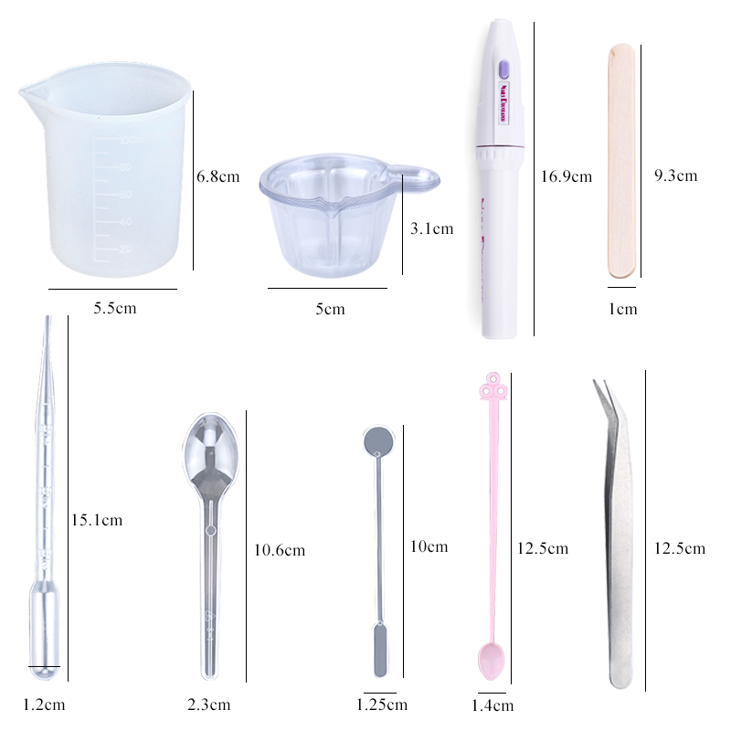 Epoxy Resin Tools Set Resin Mo - Jewelry Making Drill ulasan dan harga