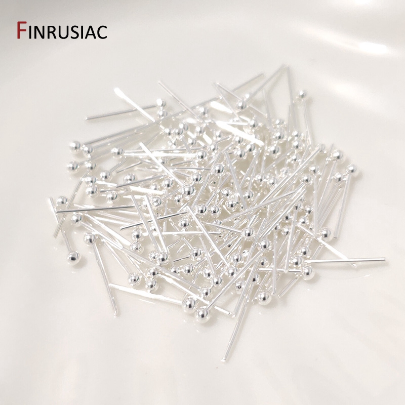 100 pcs Silver Plated Brass Me - Jewelry Making Drill ulasan dan harga