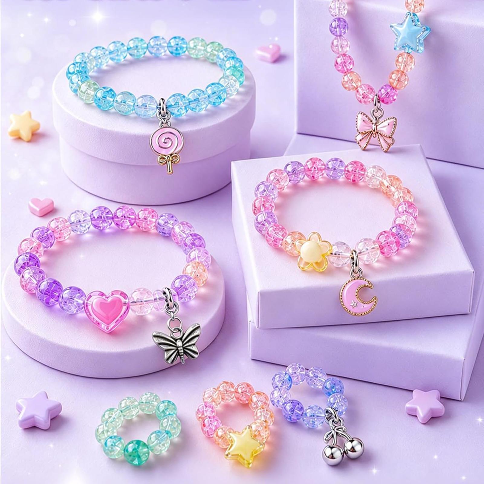Bracelet Making Kit 8-Compartm - Jewelry Making Board ulasan dan harga