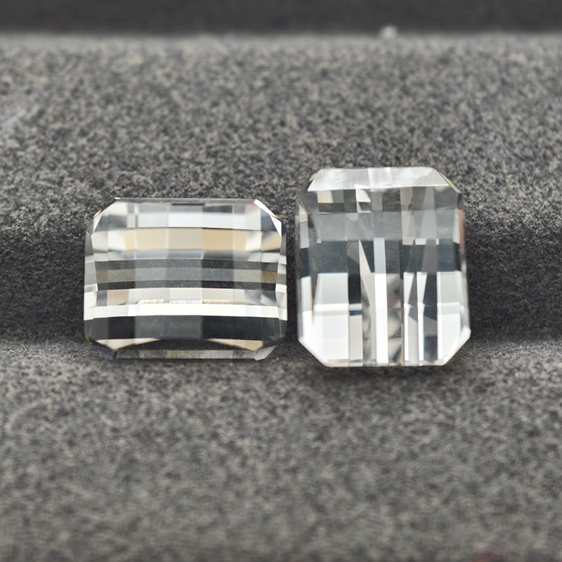 Surper White Mosaic cutting 10 - Jewelry Making Gemstones ulasan dan harga