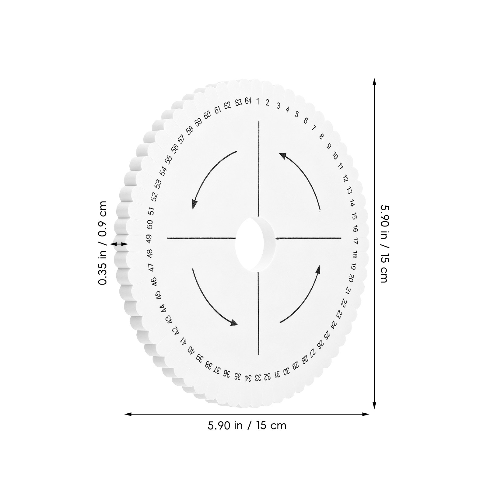 Round Kumihimo Braiding Plates - Jewelry Making Board ulasan dan harga